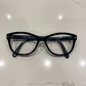 Coach Black Prescription Glasses with Case